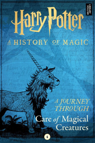 Portada del libro de fantasía de Harry Potter: Un viaje a través del cuidado de criaturas mágicas