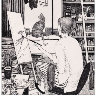 Rohan Eason - Pen and Ink Artist, Atmospheric Illustrator, London
