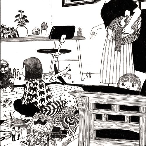 Rohan Eason Pen and Ink Artist, Atmospheric Illustrator, London