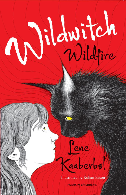 Design de capa de livro de incêndio violento Wildwitch