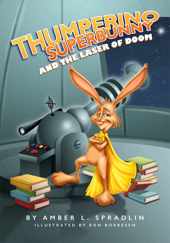 Book cover of Bunny and super doom
