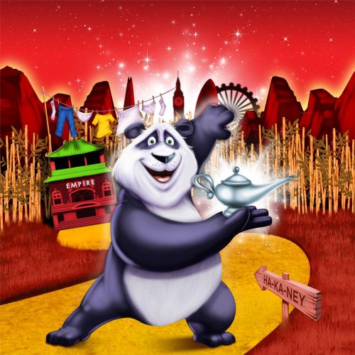 Animal Panda character design