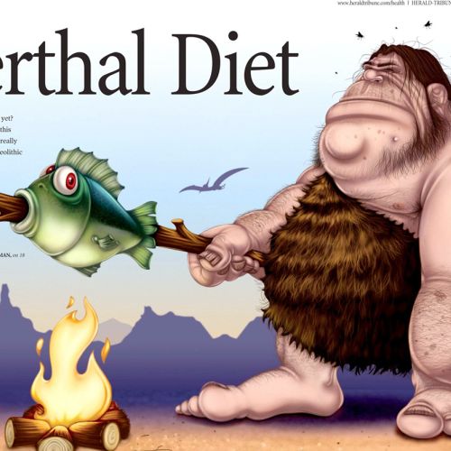 Children's Book The neanderthal diet