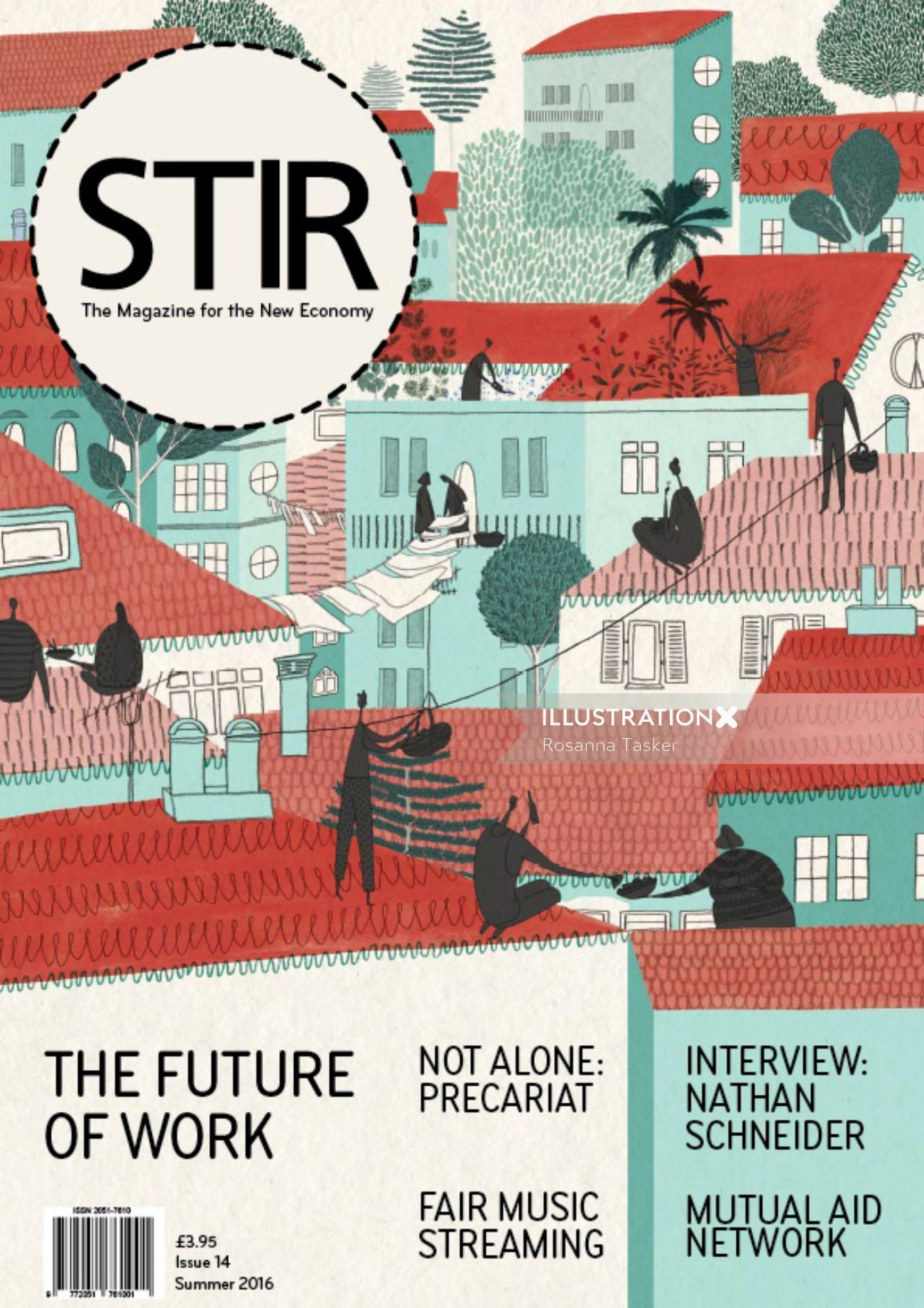 Front cover for STIR Magazine
