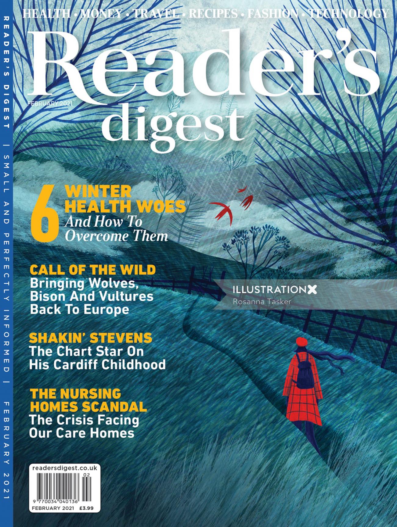 Reader's Digest Magazine cover art