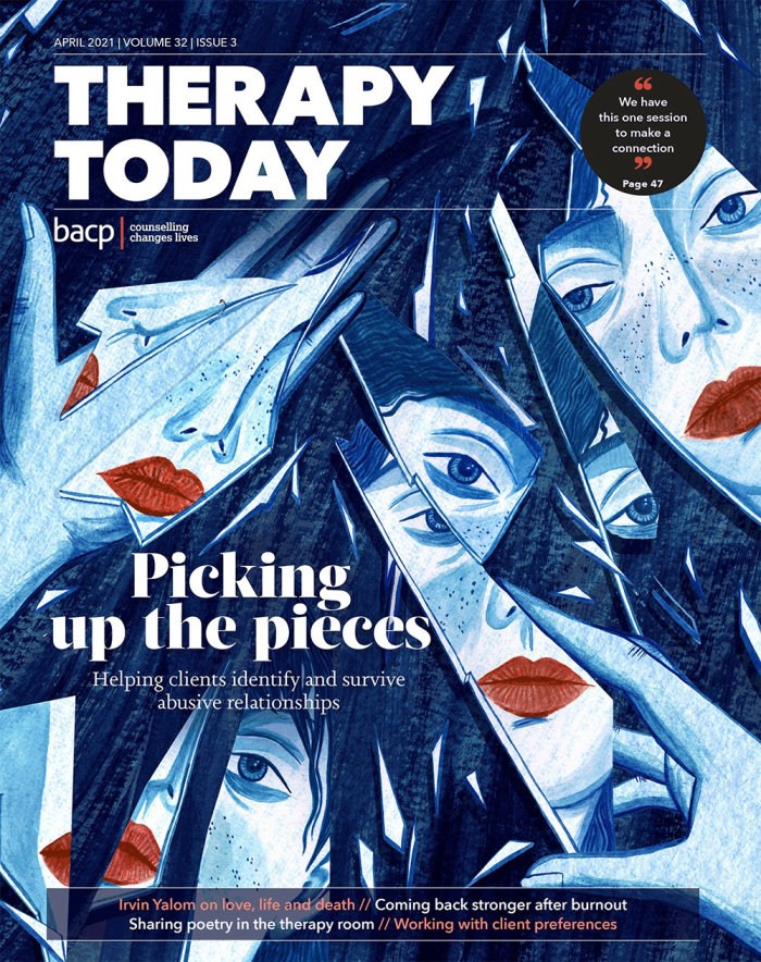 Cover illustration for Therapy Today Magazine