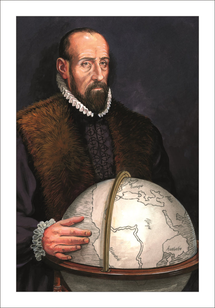 A striking portrait of Ferdinand Magellan