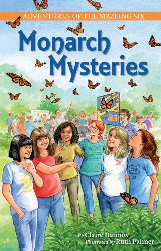 Capa do livro infantil Mistérios do Monarca
