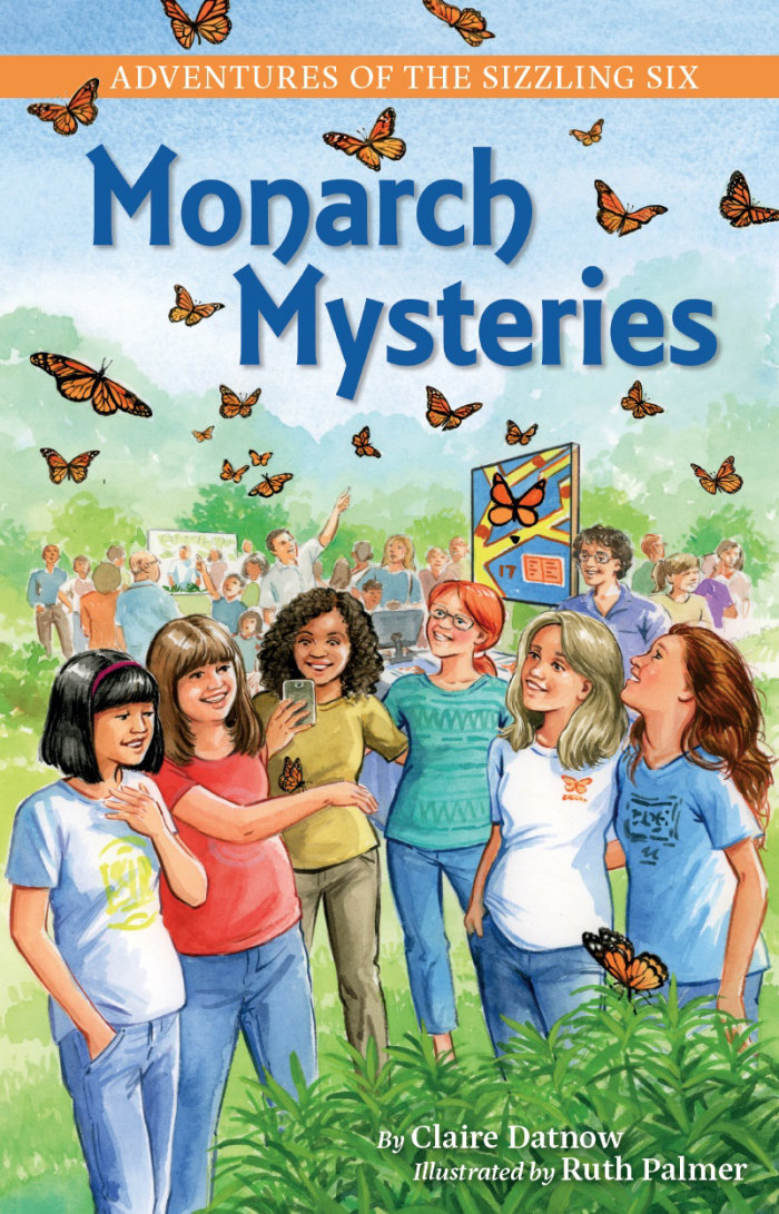 Monarch Mysteries children book cover
