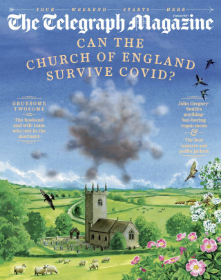 A capa da Telegraph Magazine sobre a Igreja pode sobreviver à Covid