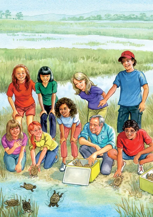 Titelbild des Buches „Abenteuer der Sizzling Six“