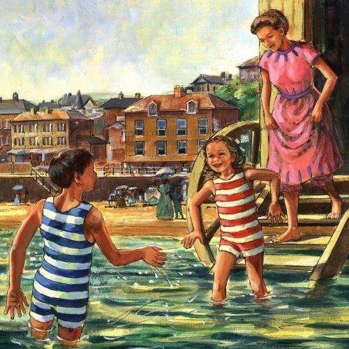 Painterly for Victorian Seaside by Harcourt Primary