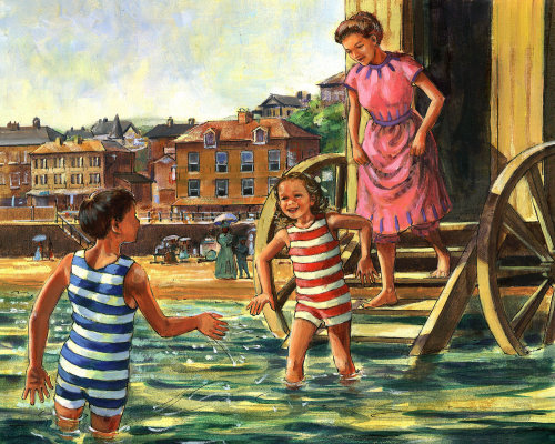 Painterly for Victorian Seaside by Harcourt Primary