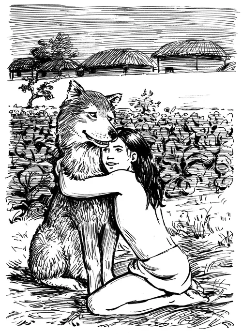 Dschungelbuch-Illustration
...