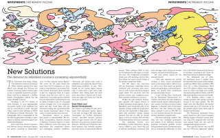 Illustration de l&#39;article « Nouvelles solutions » du promoteur du régime