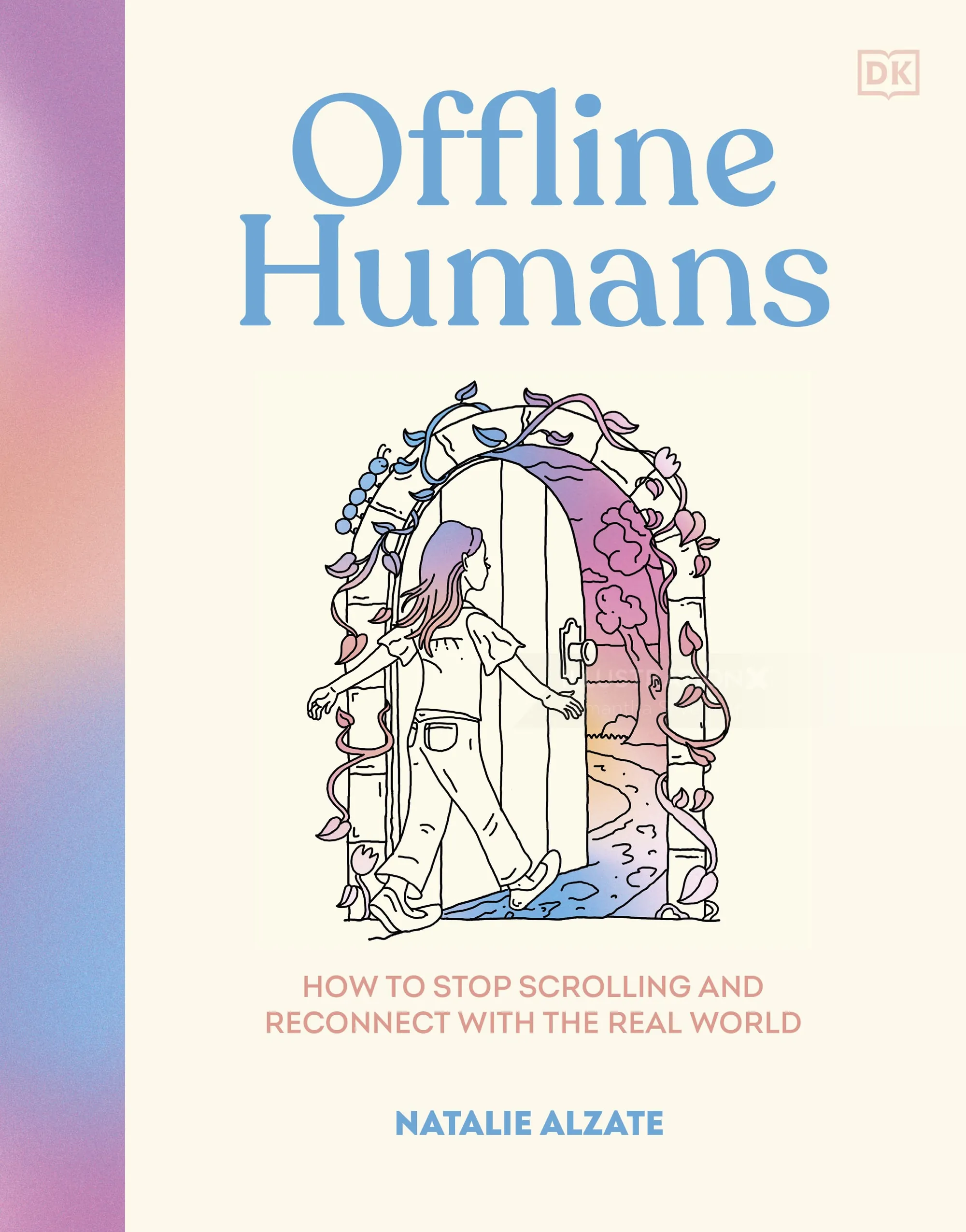 Cover illustration for Offline Humans by Samantha Silverman