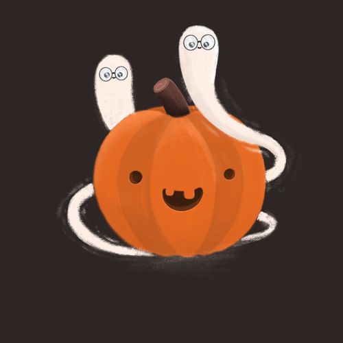 graphic smiley pumpkin