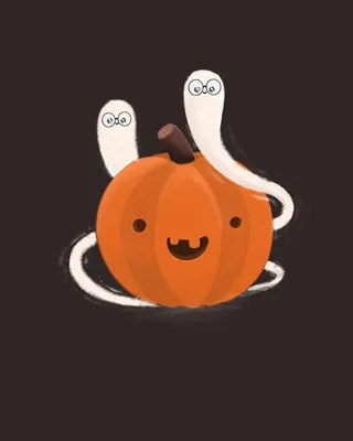 graphic smiley pumpkin