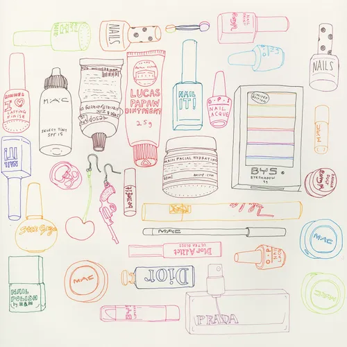 An illustration of Makeup icons
