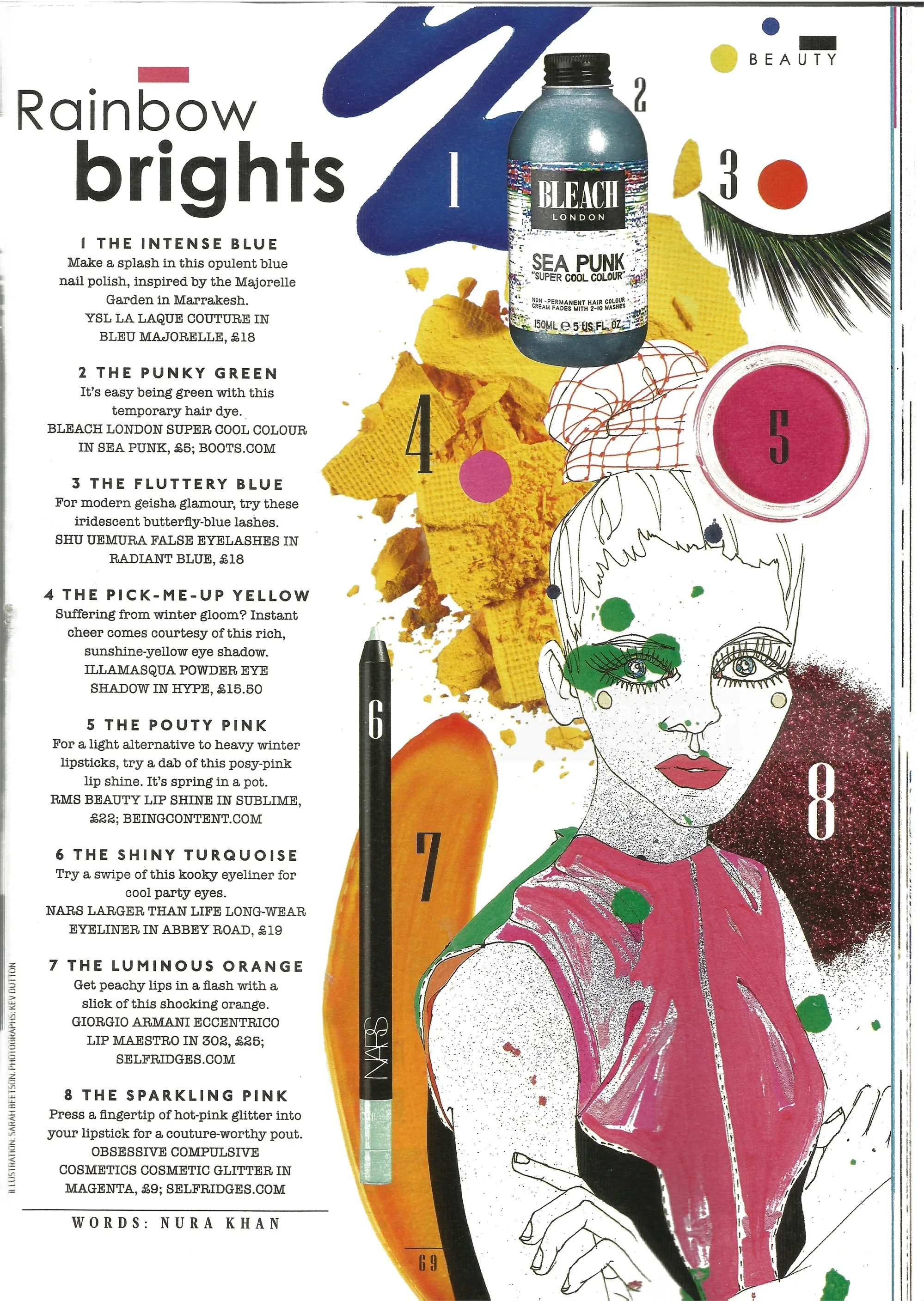 Damenmodeillustration von Sarah Beetson