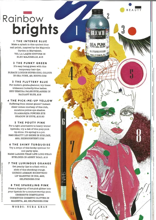 Women fashion illustration by Sarah Beetson