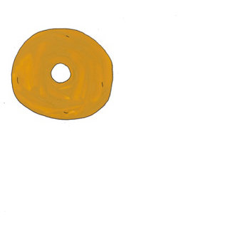 Animação de ilustração de donuts
