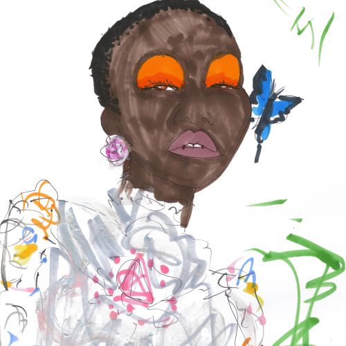 Sarah Beetson Live Event Drawing Beauty Illustrator from Australia