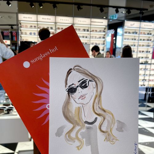Sarah Smart Live Event Drawing New Talent Illustrator