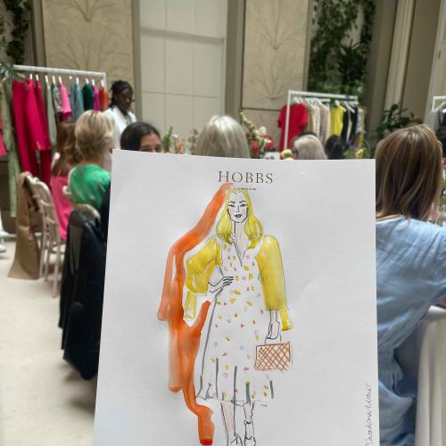 Sarah Smart Live Event Drawing Loose Illustrator