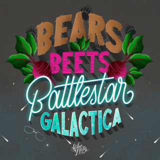 Arte das letras de Battlestar Galactica 