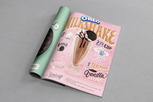 Illustration de la page du livre Oreo milkshake