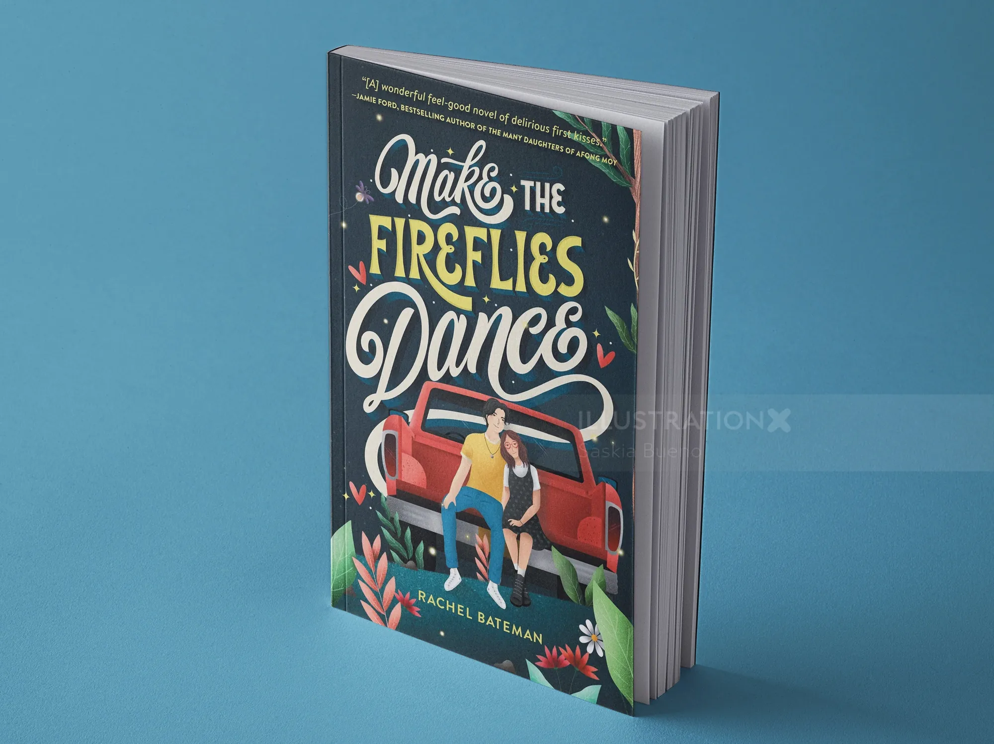 Illustrationen für das Buch „Make the Fireflies Dance“