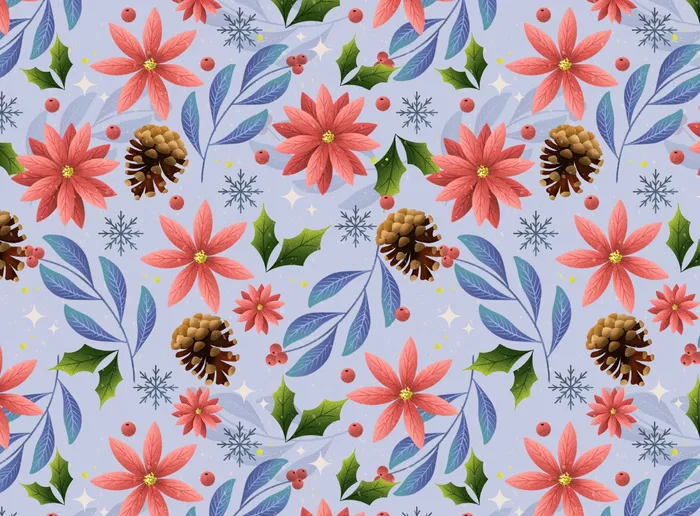 Beautiful nature pattern for Brio magazine