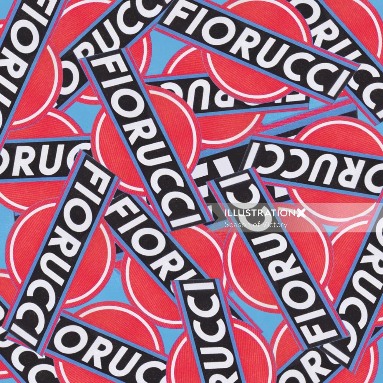 Fiorucci forever retro and pop mixed gif animation