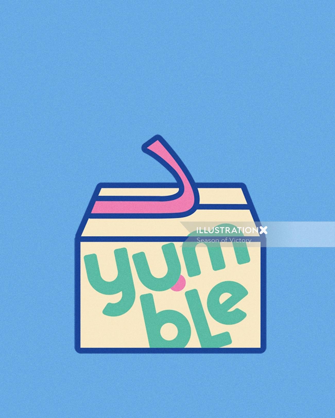 Food delivery animation
