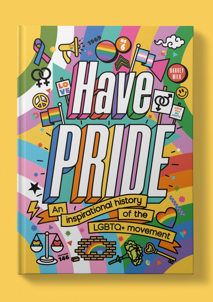 Book cover design of Have pride 