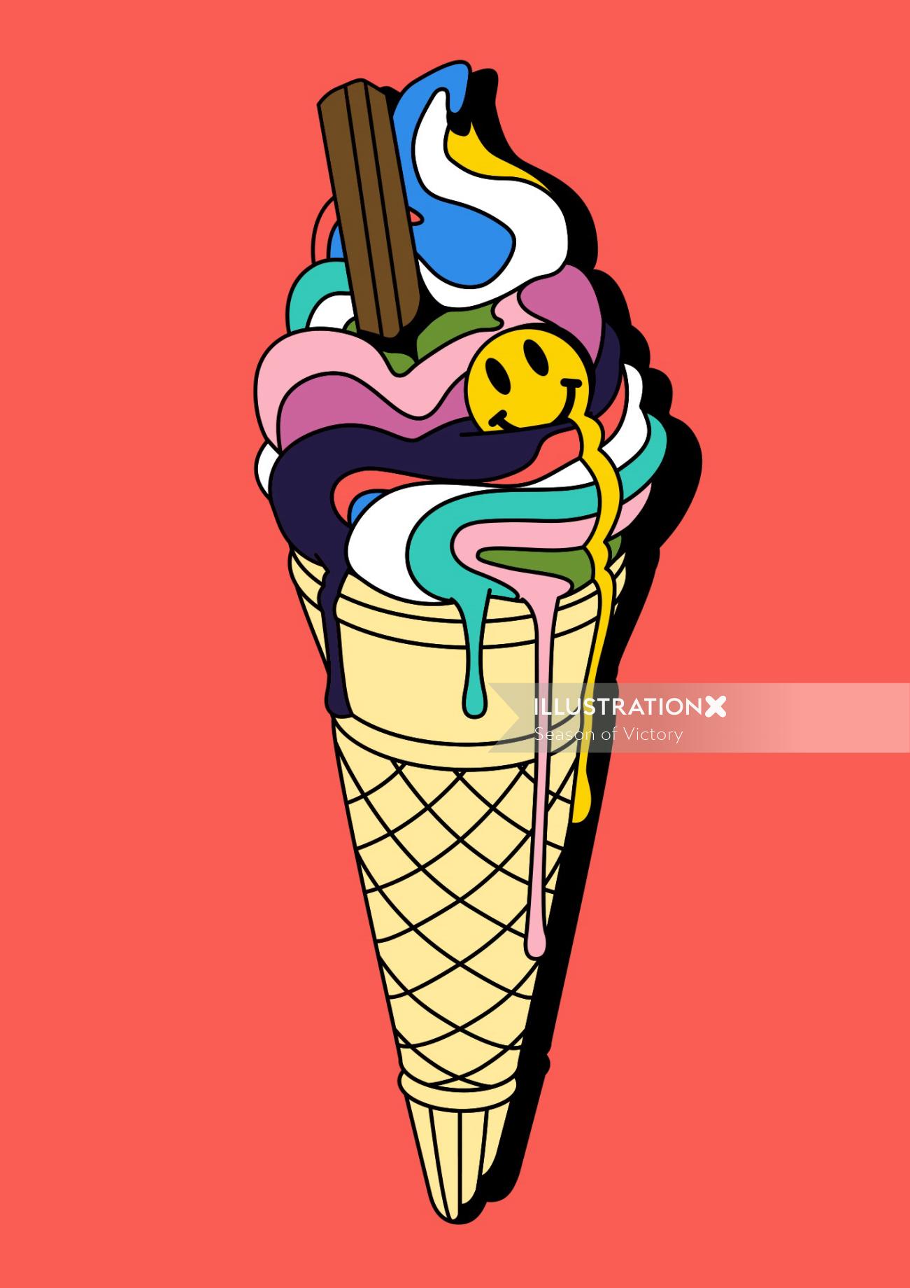 Concept artwork of Ice cream by Season of Victory