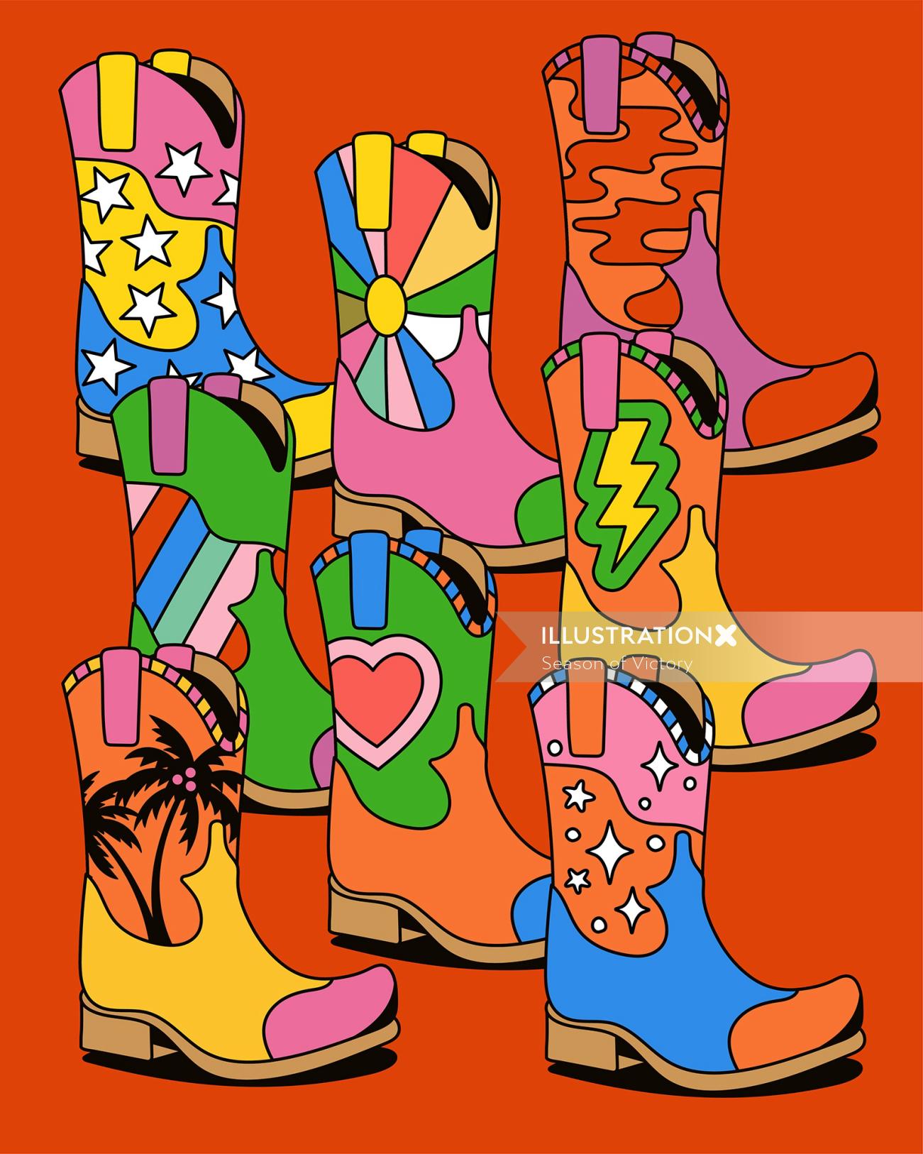 fashion, cowboy boots, boots, colorful, shoes, clothing, america, cowboy, country, western, texas, s