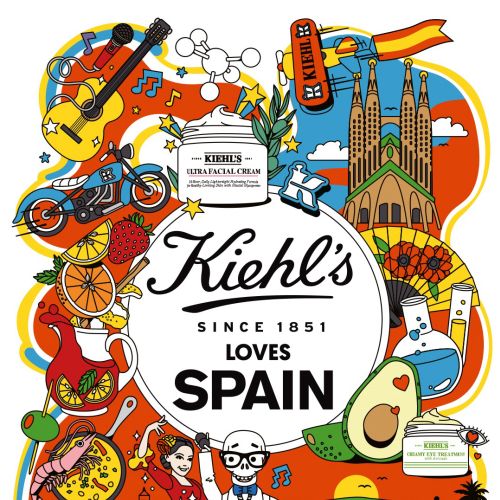 Advertising poster of Kiehl's Loves SPAIN