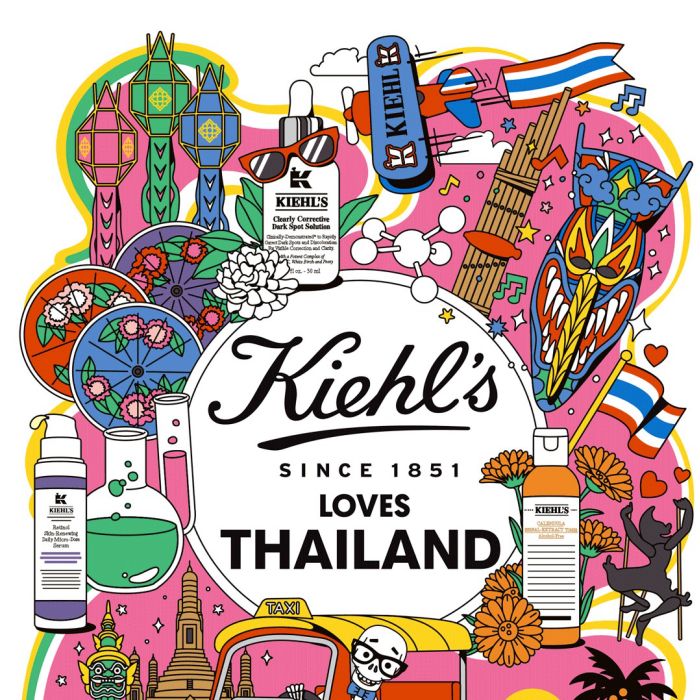 Kiehl's Thailand gif promo poster