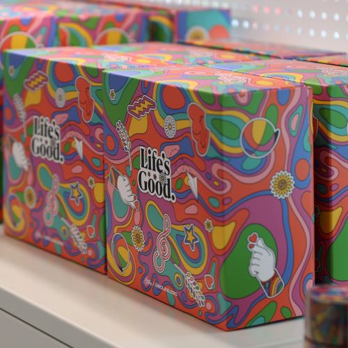 Limited edition packaging design for LG Electronics