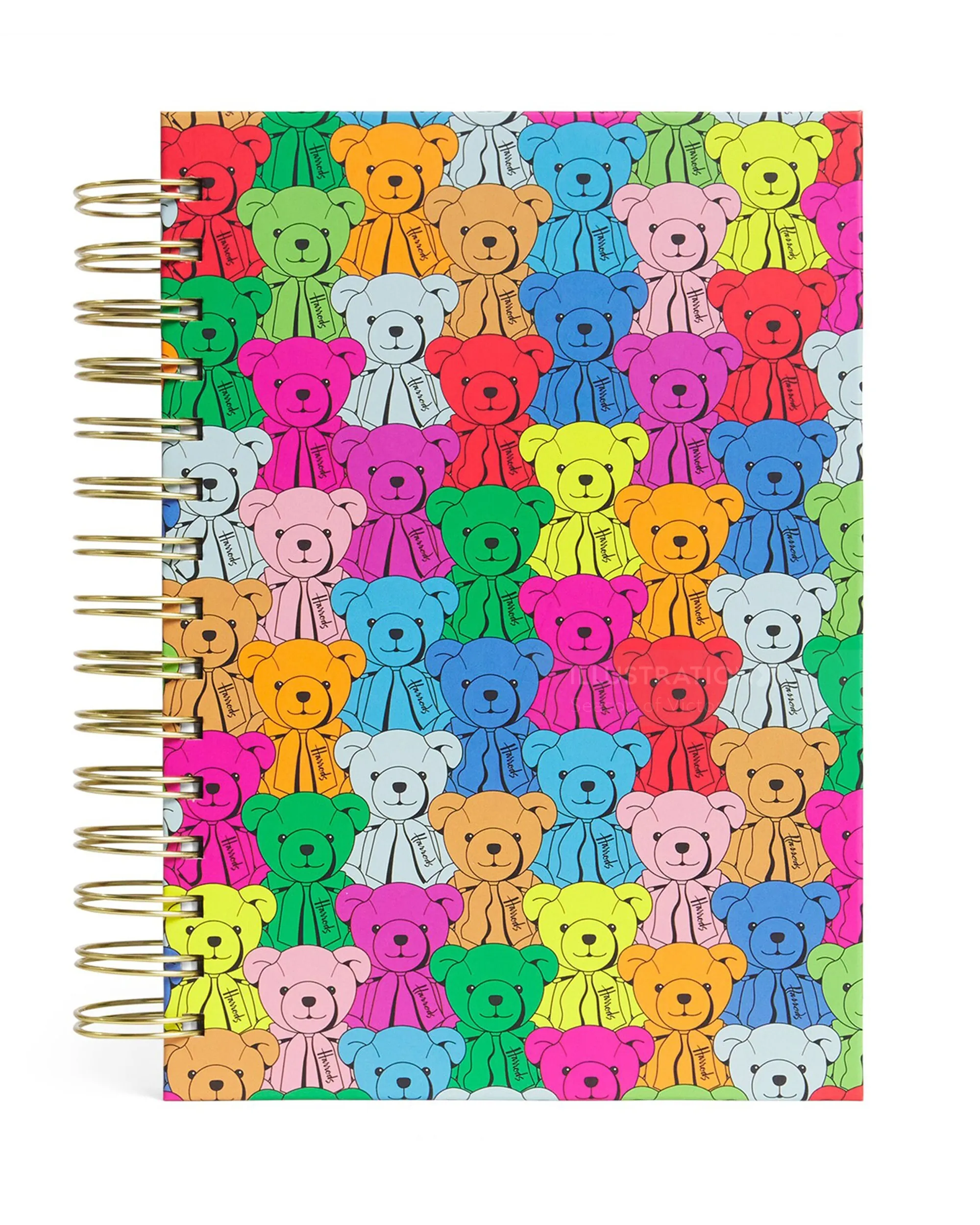 Colorful bears pattern illustration by Season of Victory