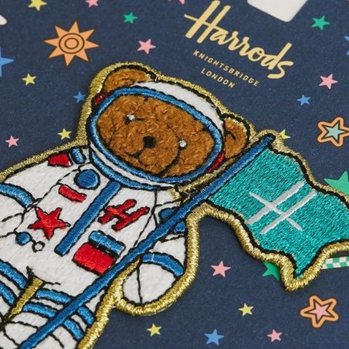 Harrods Astronaut Bear Surface Pattern