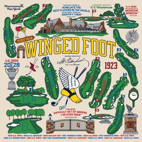 Illustrated history of Winged Foot Golf Club by Season of Victory