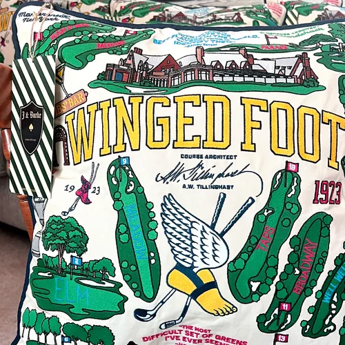 Season of Victory illustration celebrating Winged Foot Golf Club history