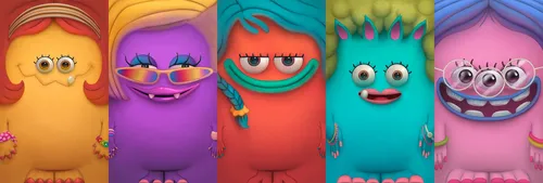 Fashion Monster character design