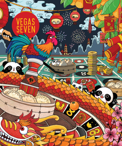 Cover Art of Vegas Seven Magazine