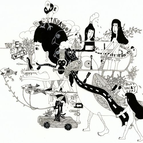 Illustration for The odd dream story by Shanghee Shin