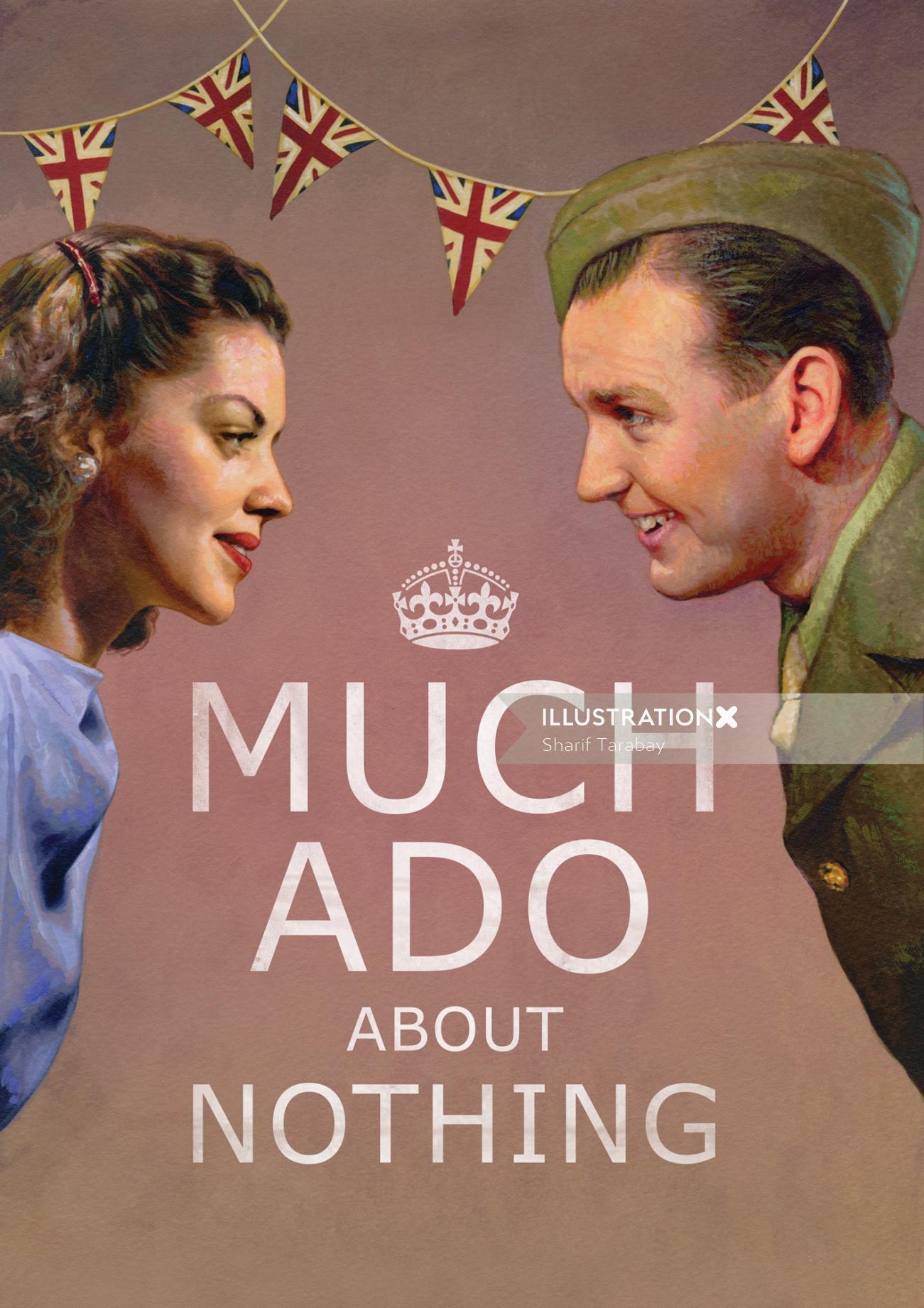 cover of Much Ado About Nothing