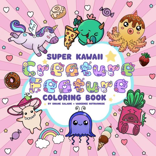 Kid's book artist designs cover for "Creature Feature"